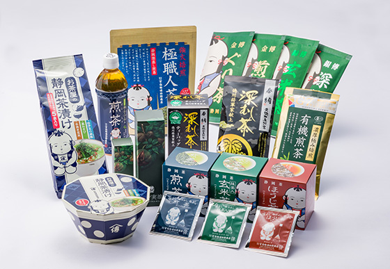 オリジナリティあふれる銘茶商品