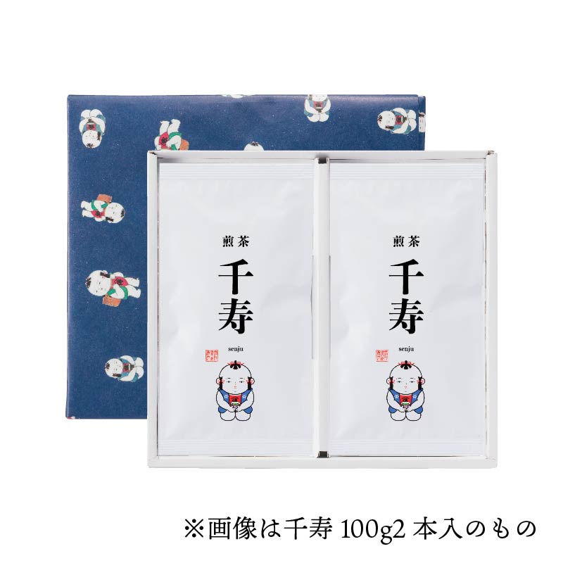 茶袋ギフト100g2本入